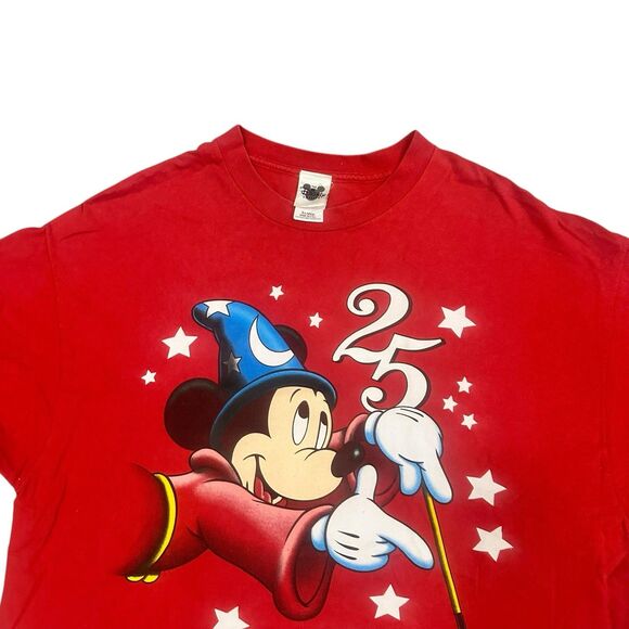 VTG Mickey Mouse 25th Anniversary T Shirt Disney Catalog XL Single Stitch USA - Picture 2 of 10